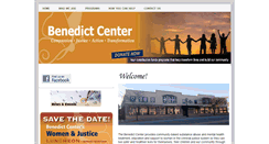 Desktop Screenshot of benedictcenter.org